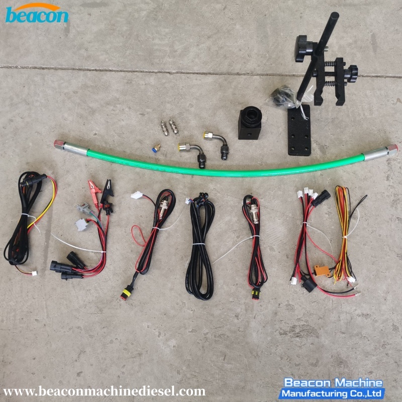 {Eps100s Common Rail Injector Test Bench Calibration Machine With Pressure Gage}