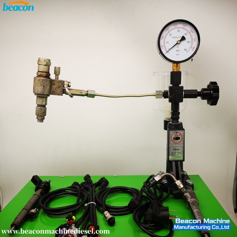 {CRS1200 Diesel Fuel Mechanical Common Rail Injector Tester With Nozzle Tester }