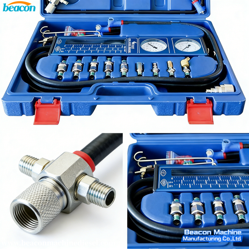 {Automotive Engine Analyzer Fuel System Tester with Fuel Pressure}