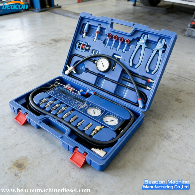 {Automotive Engine Analyzer Fuel System Tester with Fuel Pressure}