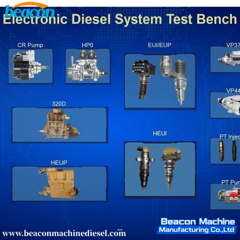 {BEI-A Electric Diesel Fuel System Software Tester Injector Pump Flow Bench Calibration Machine}
