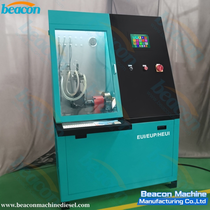 { EUI EUP HEUI  Common Rail Injector Pump Test Bench for HP0 Injector Testing}