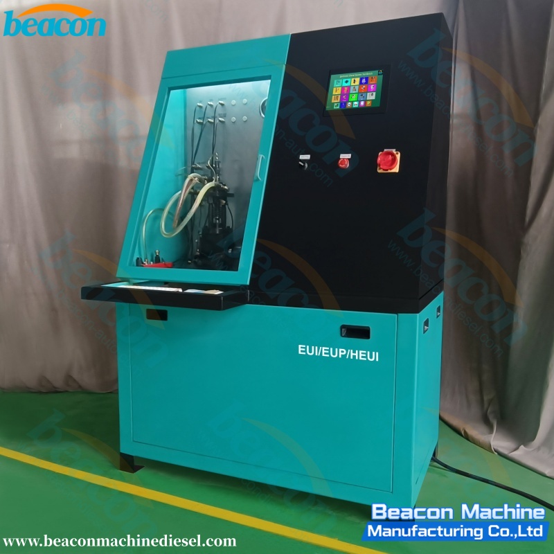 { EUI EUP HEUI  Common Rail Injector Pump Test Bench for HP0 Injector Testing}