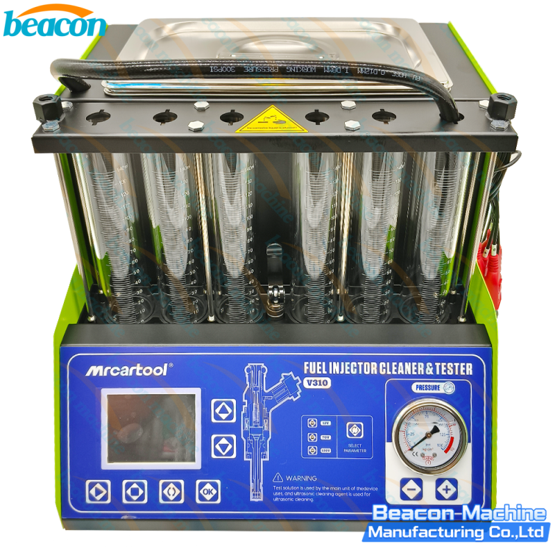 {V310 6-Cylinder GDI Fuel Injector Cleaner and Tester (Large Screen)}