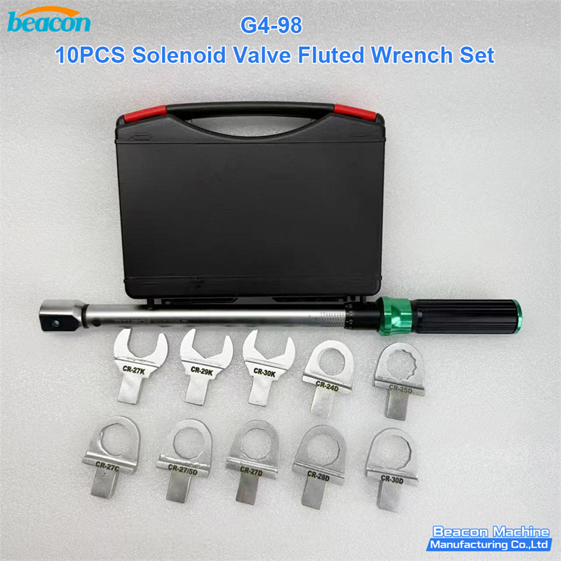 {G4-98 10 Piece Set Of Solenoid Valve Lace Wrench Kit}