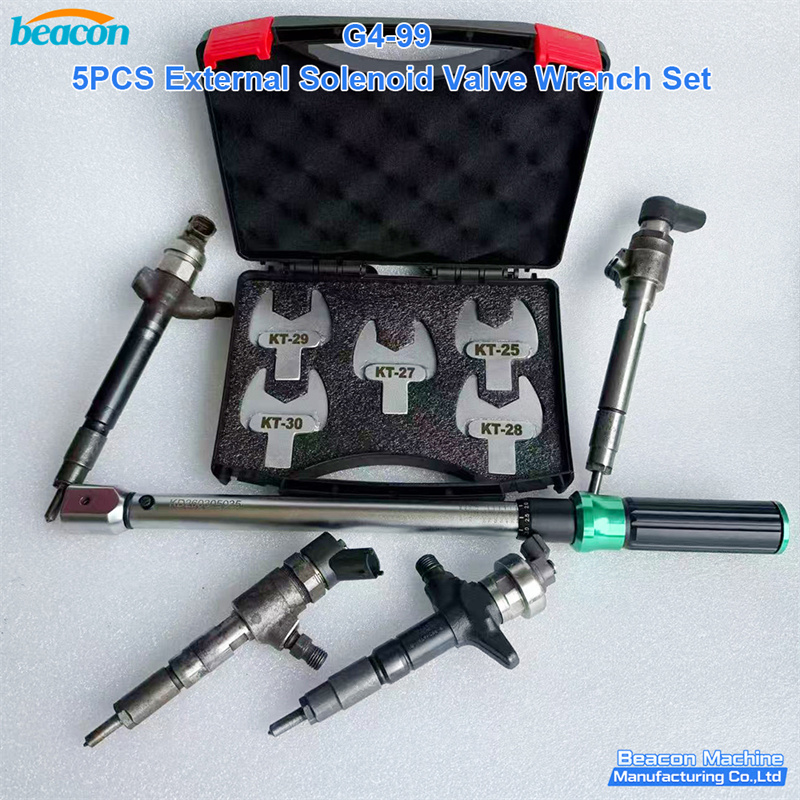 {G4-99 5 Piece External Solenoid Valve Wrench Set}