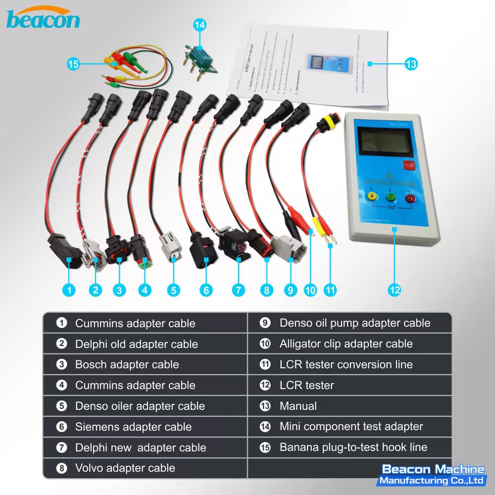 {LCR01 Solenoid&Piezo Injector/Pump Valve/DRV/ Sensor Tester}