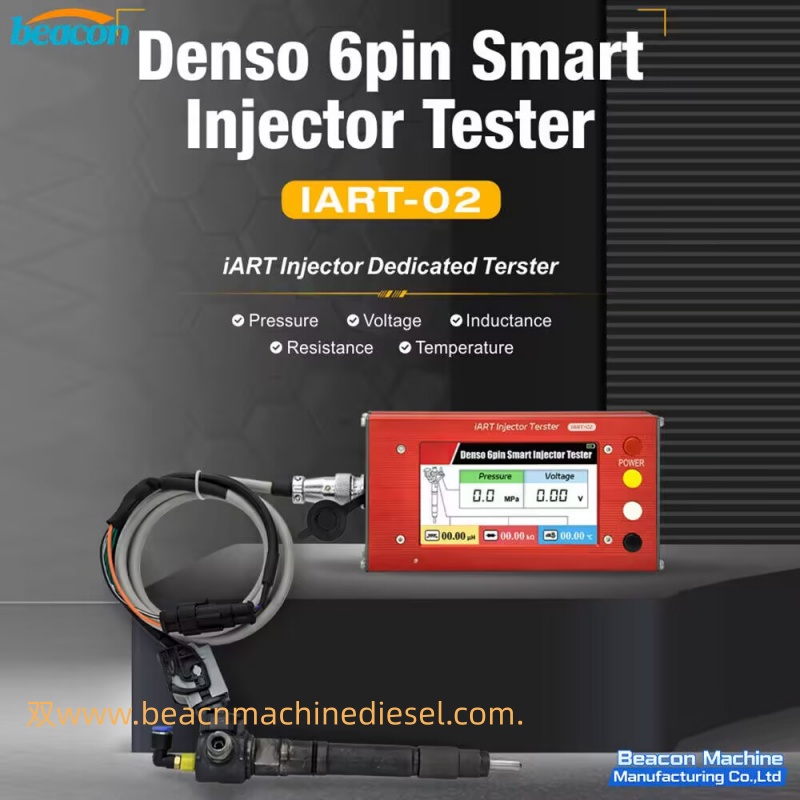 {For Denso 6-Pin Portable IART-3 Injector Tester Smart Injectors Testing Voltage Inductance Resistance Temperature Pressure}