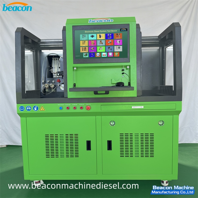 {CR318-PRO HEUI Common Rail Injector Test Bench for CAT C7 C9 3126 Fuel Injection Calibration Machine}