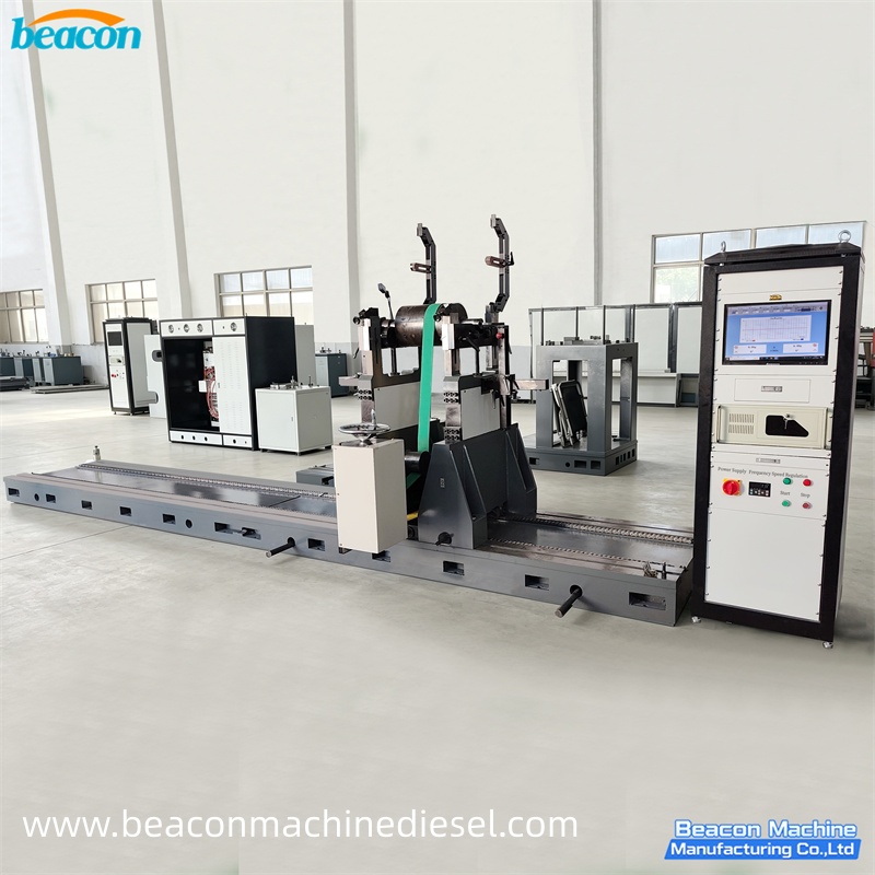 {YYQ-8000A Ring Belt Drive Rotor Balancing Machine High Precision Double-sided Dynamic Balance Test Equipment For Industrial Rotors}