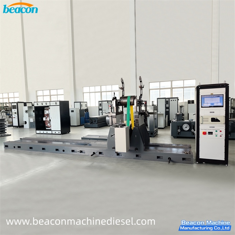 {YYQ-8000A Ring Belt Drive Rotor Balancing Machine High Precision Double-sided Dynamic Balance Test Equipment For Industrial Rotors}