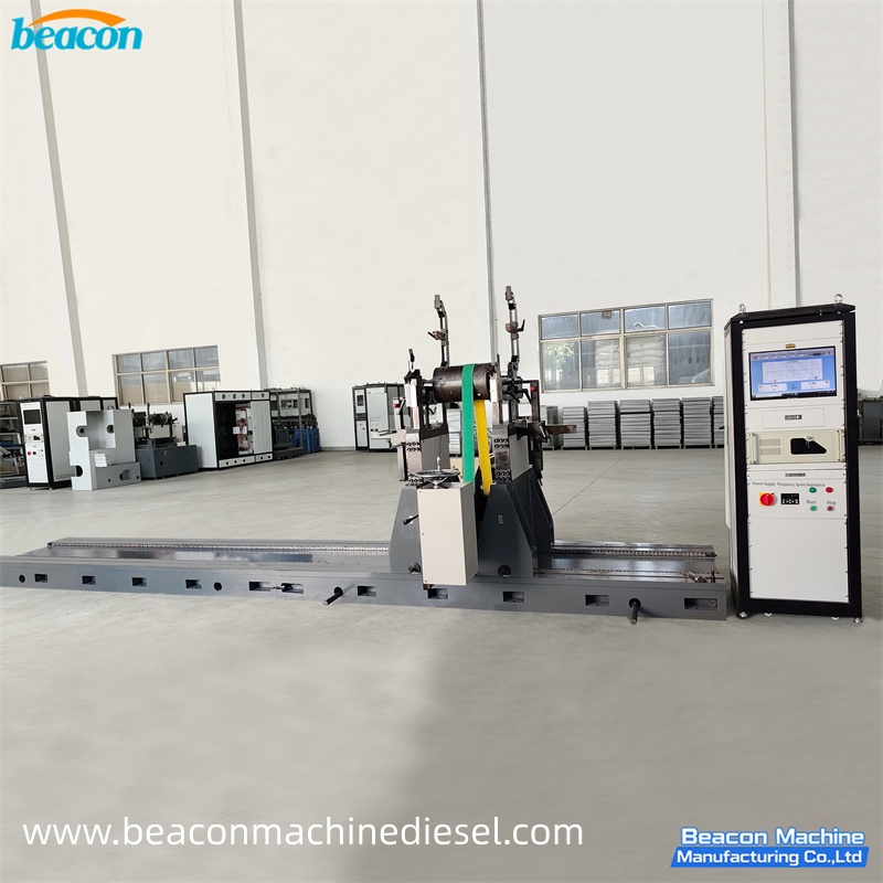 {YYQ-8000A Ring Belt Drive Rotor Balancing Machine High Precision Double-sided Dynamic Balance Test Equipment For Industrial Rotors}
