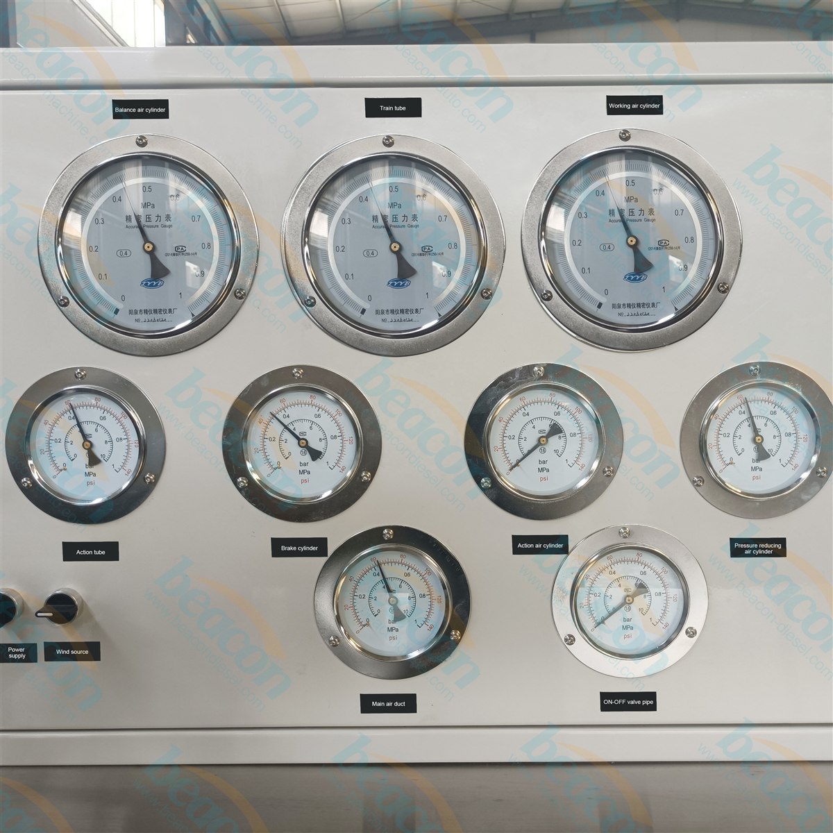{TR-B Railway Train Brake Valve Test Bench for JZ-7 Locomotive Brake System}