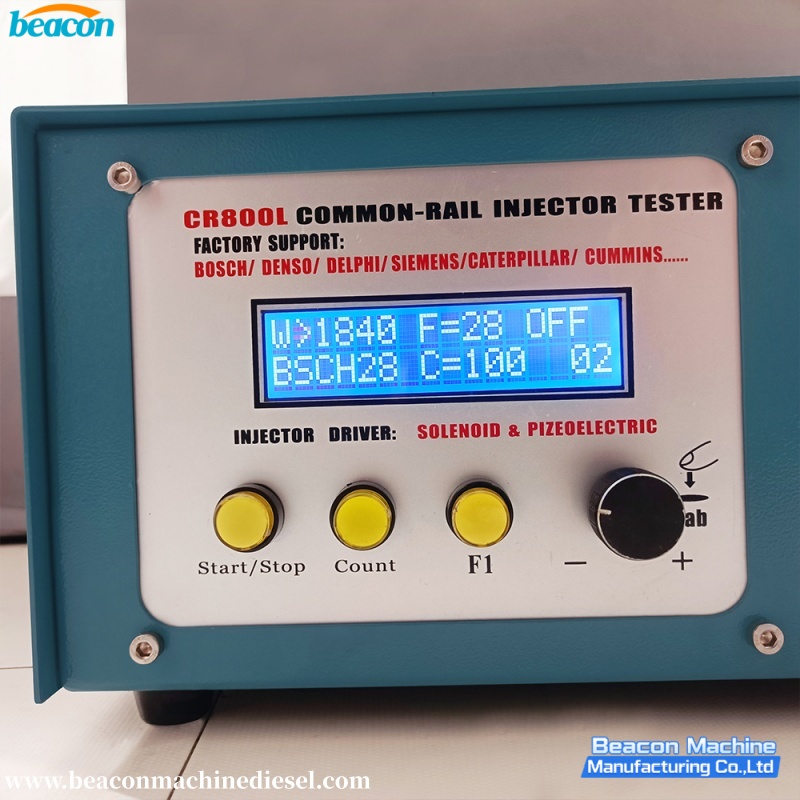 CR800L Common Rail Piezo Injector Tester With Nozzle Tester 