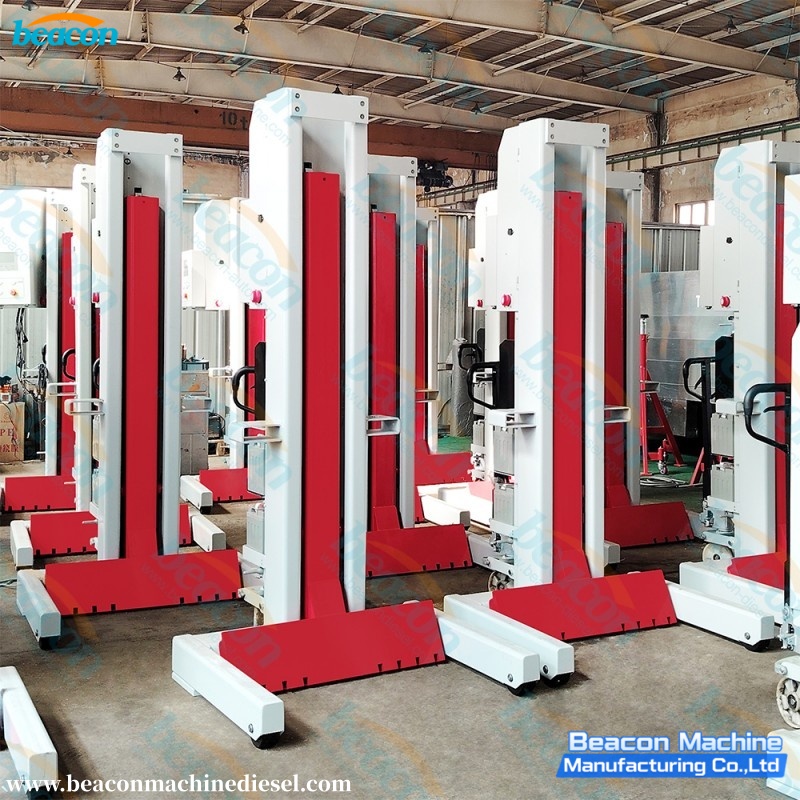 BC-4055 Electric Mechanical Mobile Column Lift Heavy Duty Bus Truck Column Lift