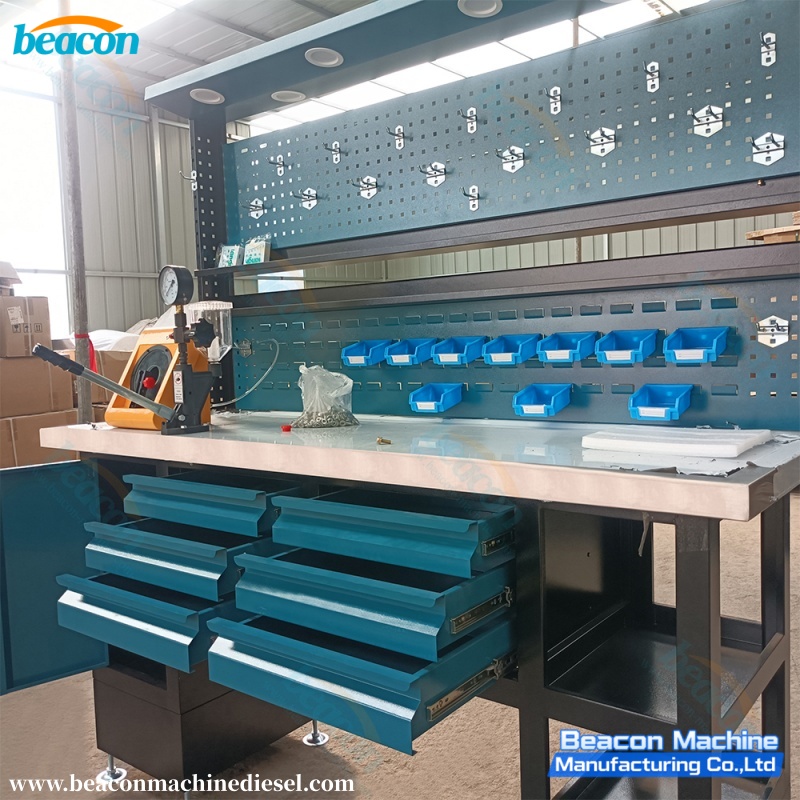 BT-J Heavy Duty Diesel Repair Work Table Steel Frame for Laboratory Workshop