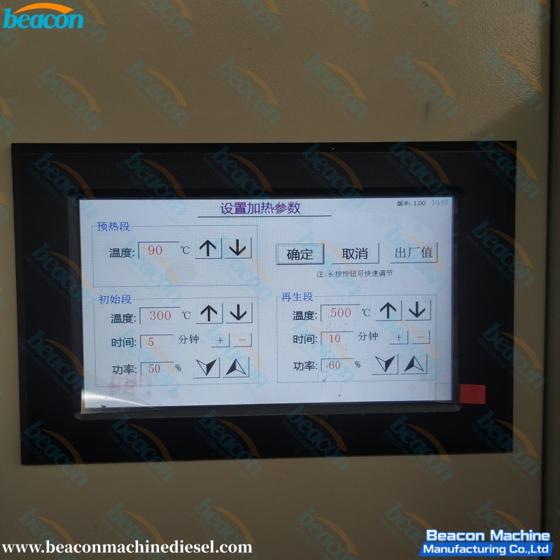 DPF-RGA 30KW High-Efficiency Silicon Carbon DPF Regeneration Furnace