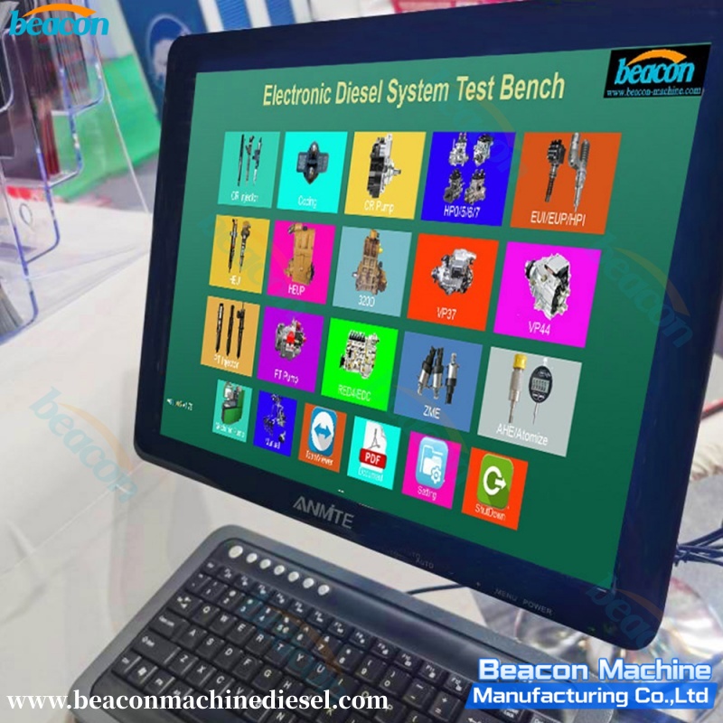 CR1021 CRDI Electronic Common Rail Diesel Fuel Piezo Injector Nozzle Tester