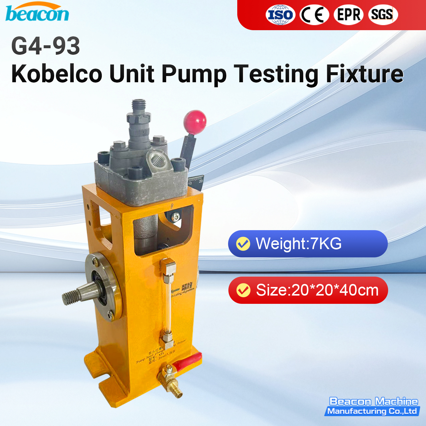 Unit Pump Inspection Fixture Unit Pump Inspection Fixture
