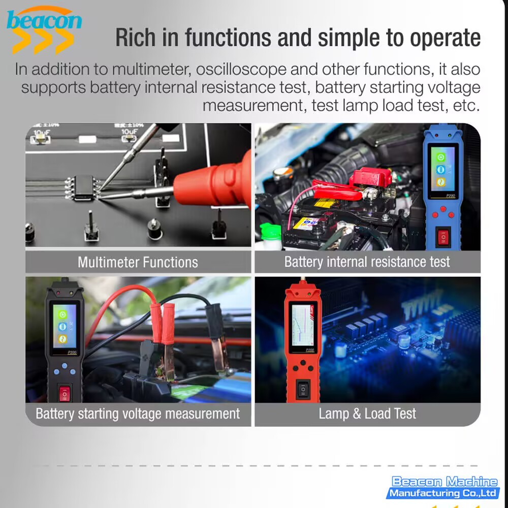 P200 12V Battery Tester & Automotive Circuit Diagnostic Tool P200 12V Battery Tester & Automotive Circuit Diagnostic Tool