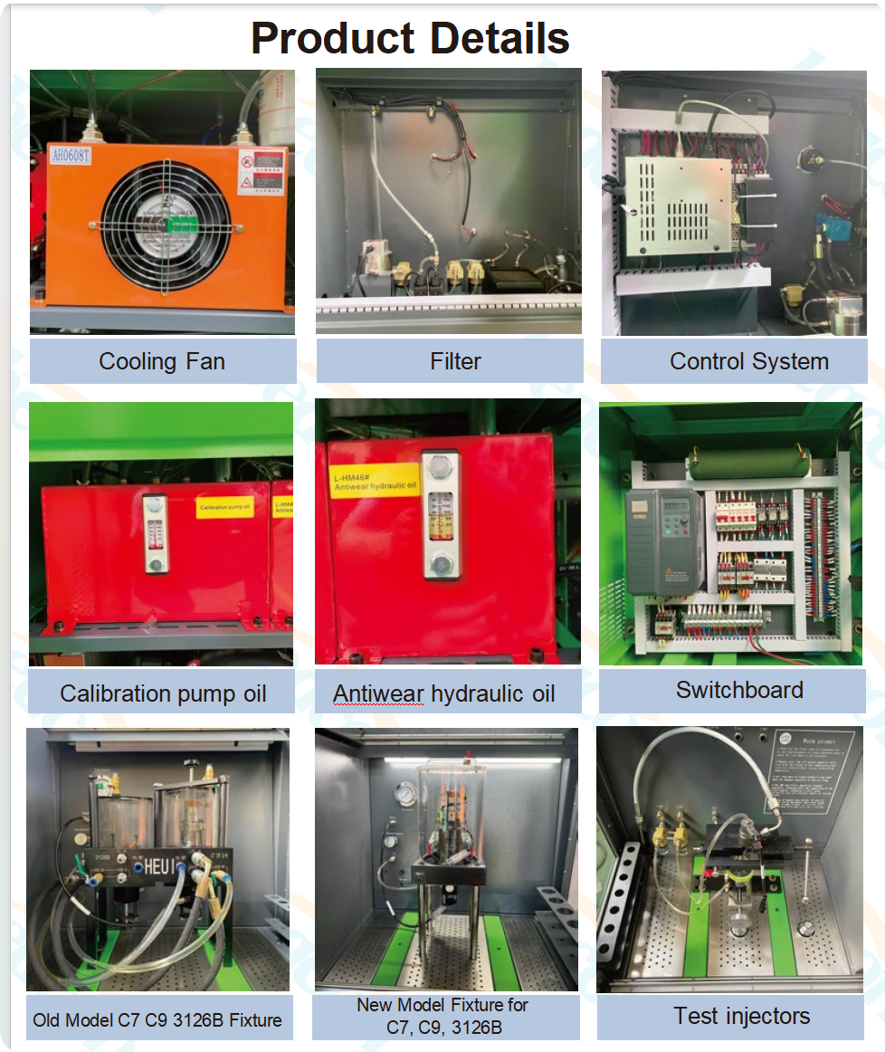 HEUI Common Rail Injector Test Bench