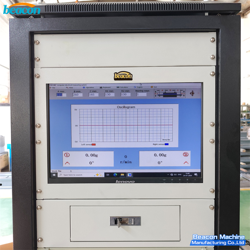 Ring Belt Drive Rotor Balancing Machine