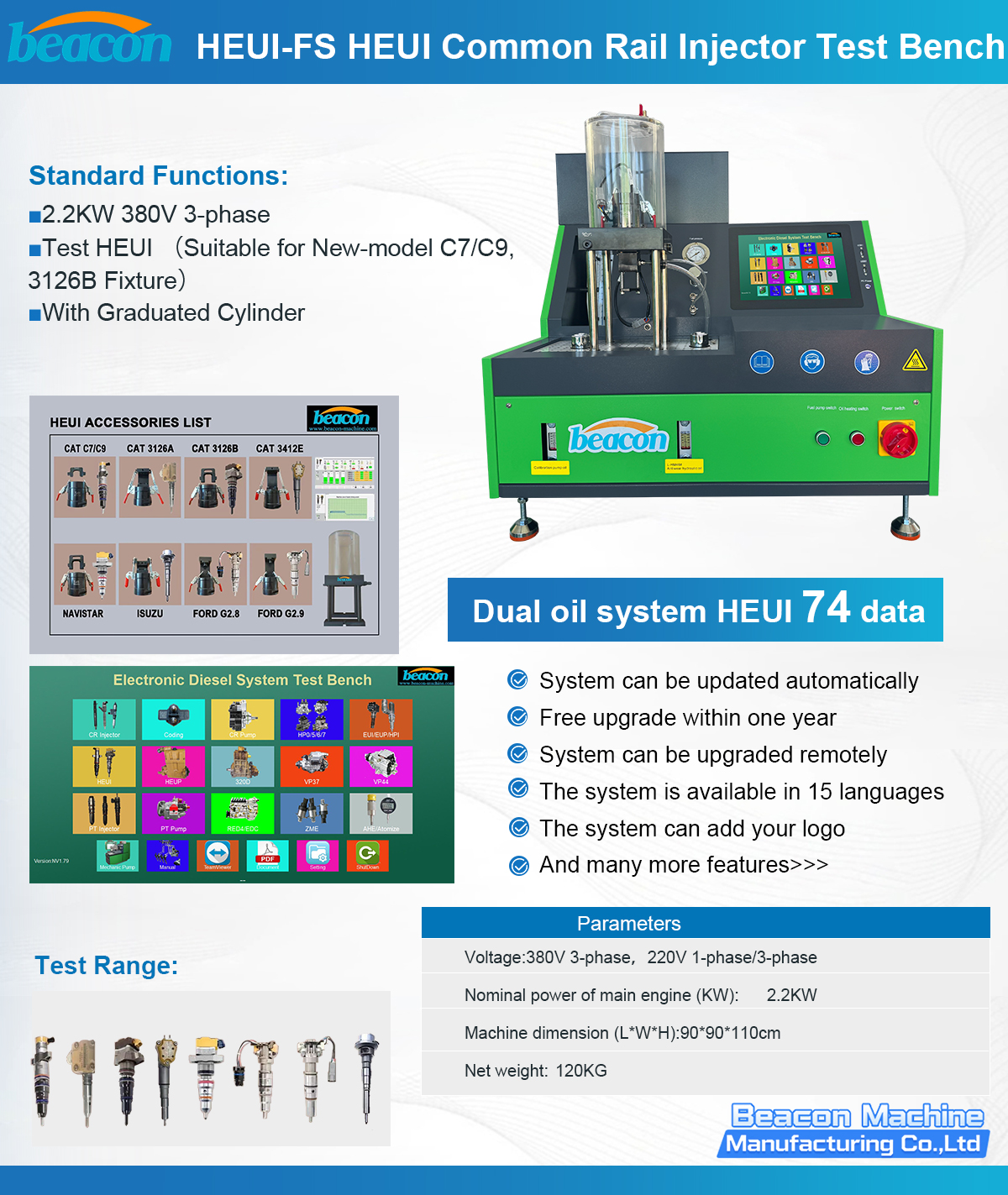 HEUI Injector Test Bench