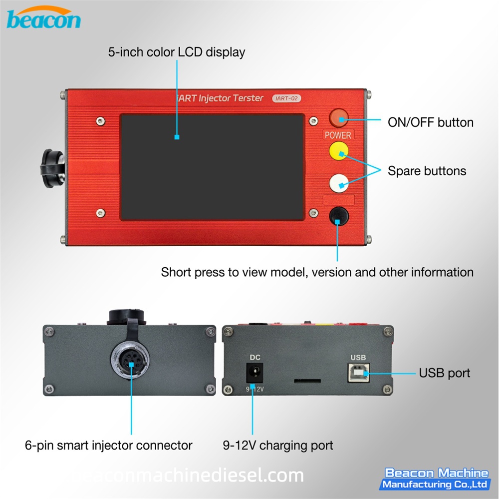 IART02 Denso 6 Pin Smart Injector Tester 