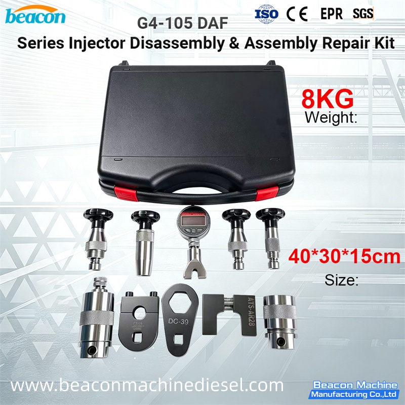 DAF Series Injector Disassembly and Repair Kit