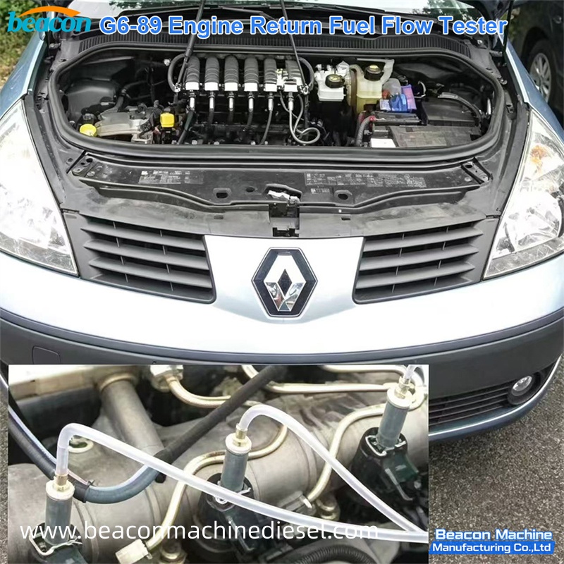 Engine Fuel Return Flow Tester 